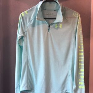 Under Amour Threadborne 1/4 Zip Shirt | Small